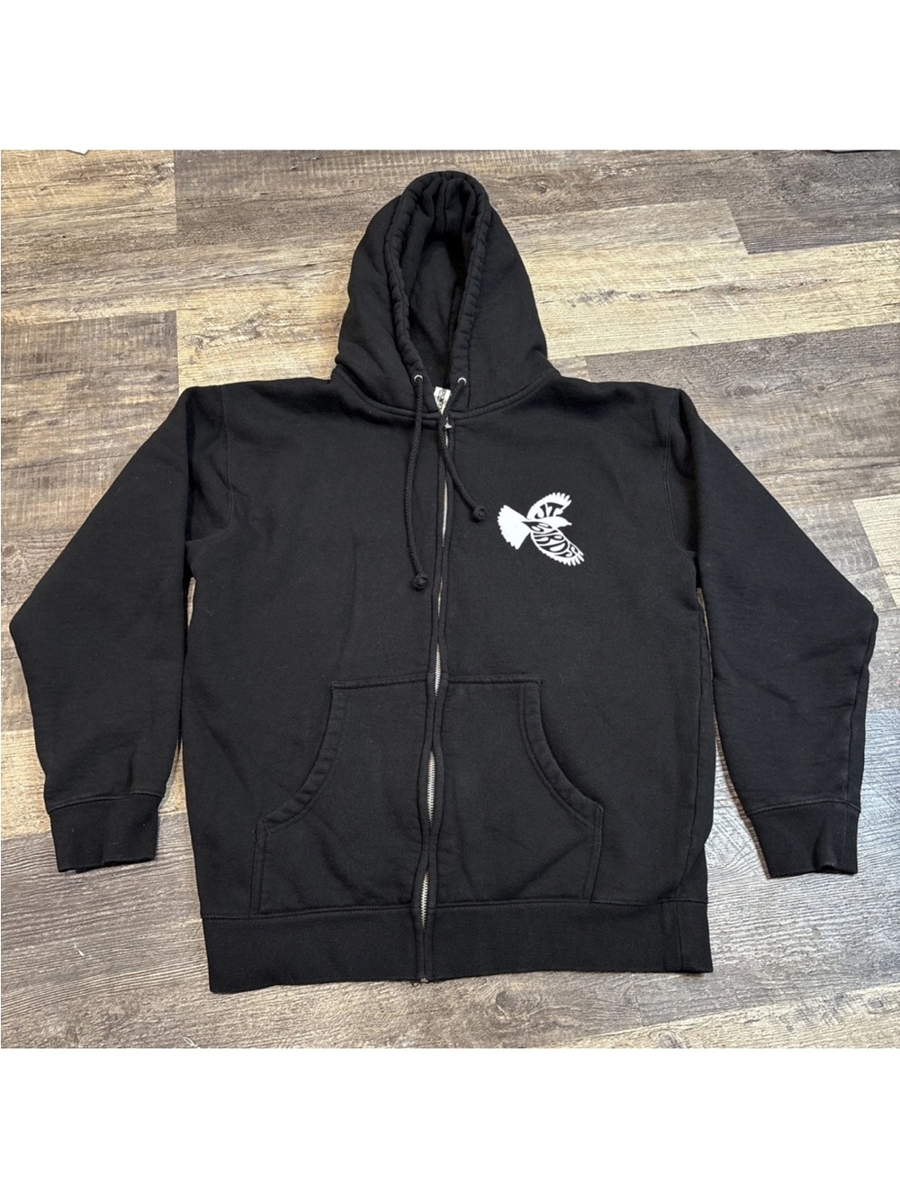 Independent Trading Company Hoodie JT Birds Size Medium Skater